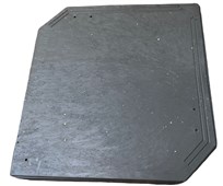 RENOVADACH šablona 340/340mm černá, plastová krytina
